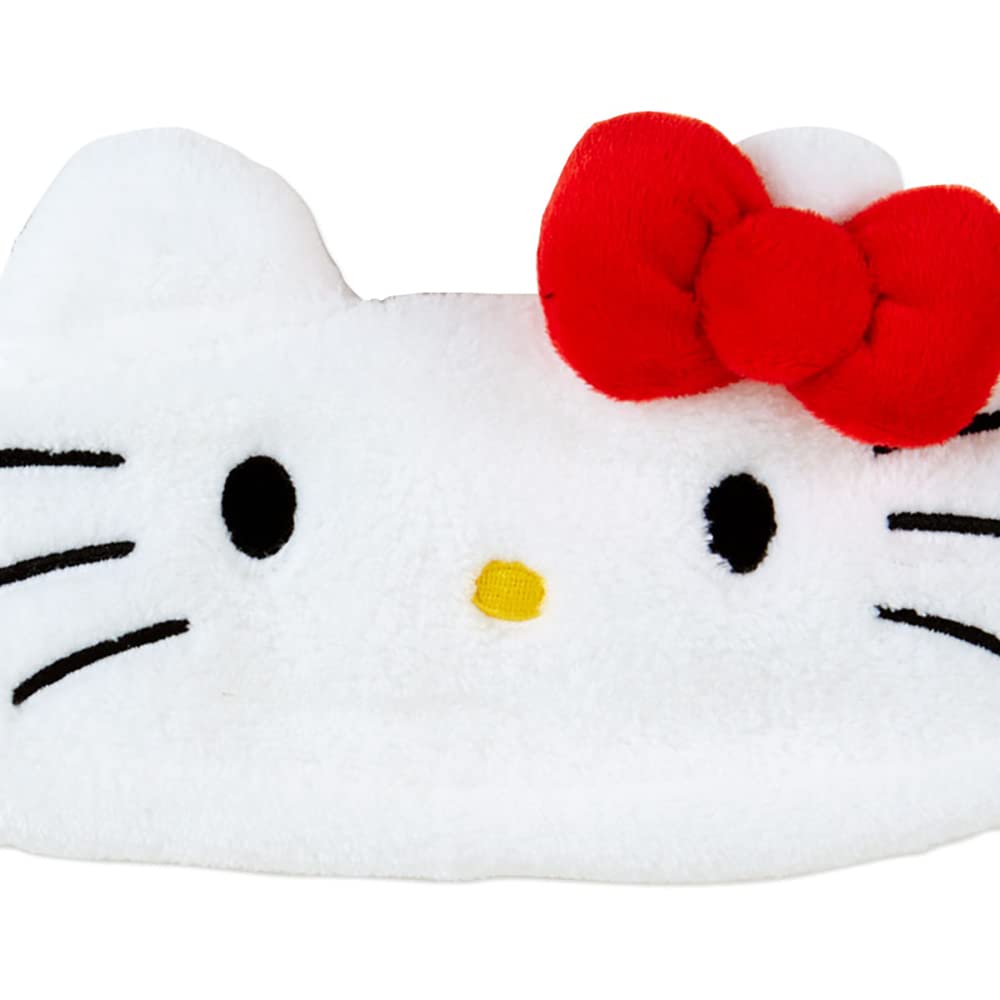 Sanrio (САНРИО) Sanrio Hair Band Hair Turban Headband White Hello Kitty Hello Kitty Face Wash Makeup One Size Подходит Большинству Девочек Персонаж 986151 SANRIO