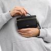 Coach Сумка-клатч Trail Glove из выделанной кожи, мини, женская, черная CCY84-B4BK
