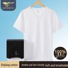 Men's Pure Cotton V-Neck Short Sleeve T-Shirt