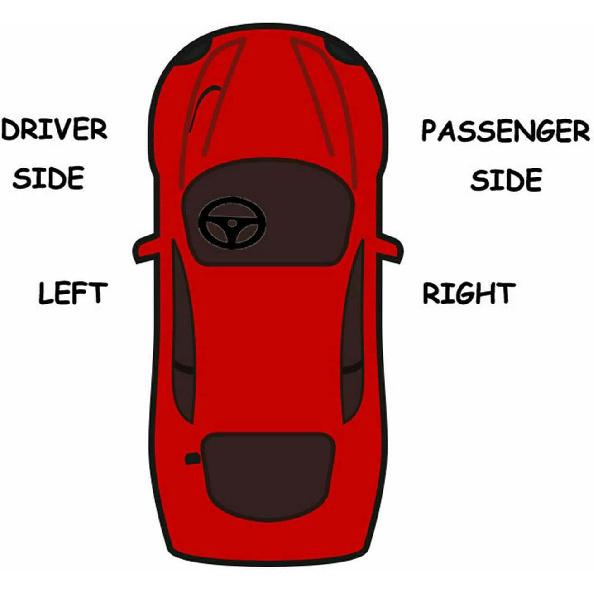 BOOLEE Замена зеркального стекла подходит для Toyota Camry/Camry Hybrid 2007-2012 годов выпуска (1-я цифра VIN - 1, 4 или 5 Сделано только в США) Пассажирская правая сторона RH