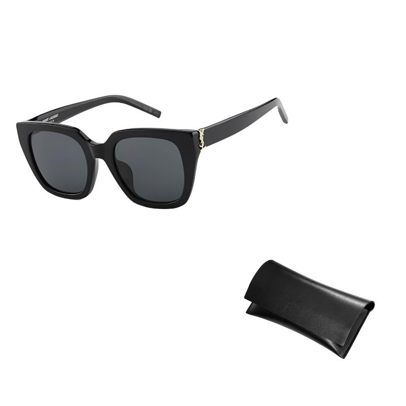 Saint Laurent Original Design Irregular Frame Sunglasses Women sunglasses Black SL-M143