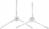 4 Szczotki Boczne Do Xiaomi Vacuum Mop Essential G1
