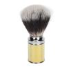 Nylon Beard Foaming Brush Curved Handle Cleaning Synthetic Lather Beard Foaming Brush