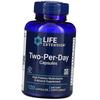 Мультивитамины Дважды в День, Two-Per-Day, Life Extension  60капс (36346007)