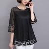 M-5XL Women Summer Blouse Shirt Chiffon Women Tops New Fashion Women Blouses Plus Size 4xl Blusas White Red Black Lace