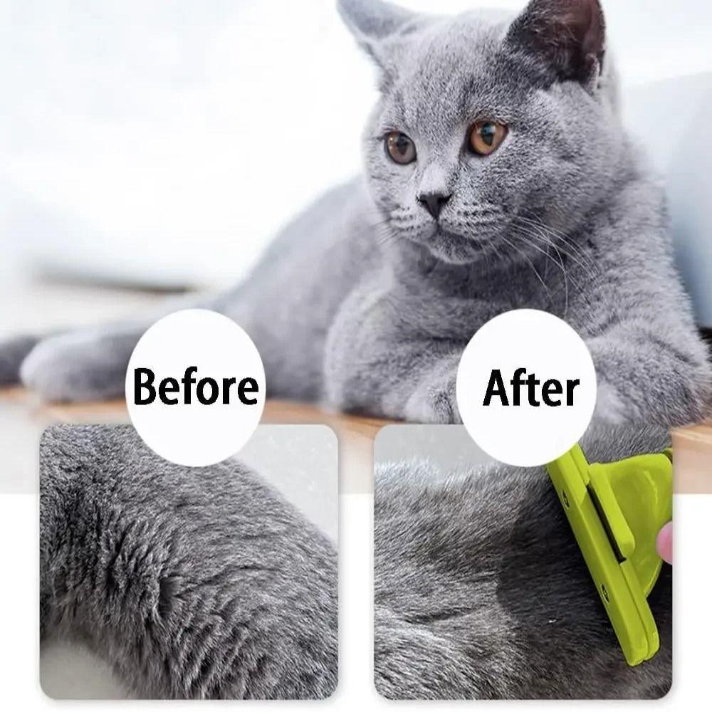 Многофункциональное устройство для удаления шерсти домашних животных, прочный триммер для домашних животных, расческа для шерсти собак, щетка для шерсти животных
