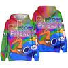 19 Colors Rainbow Friends Cartoon Printed Men Women Hoodies Autumn Casual Pullover Sweats Hoodie Fashion Sweatshirts Hip Hop Sweatshirt Clothes