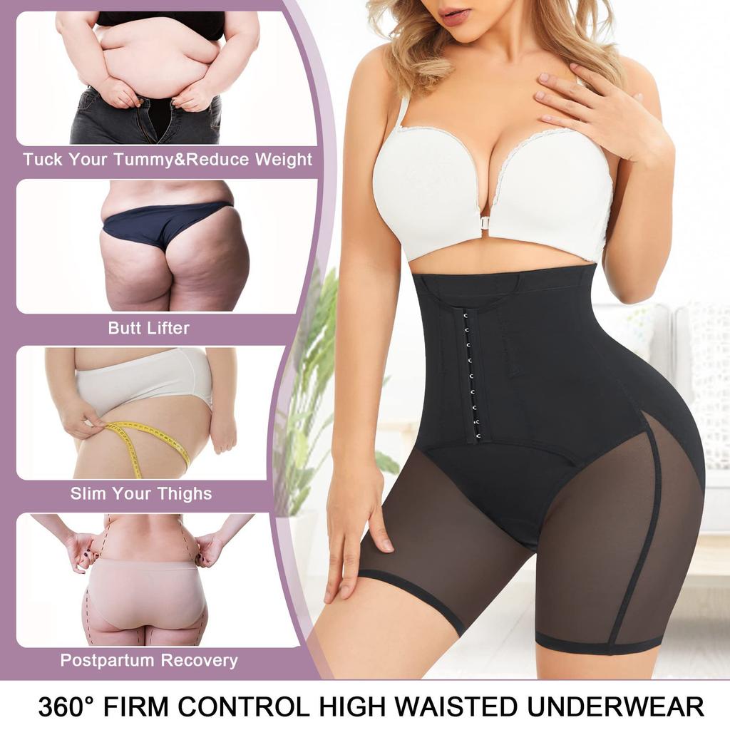 Hip Lifting Shaping Panties High-waisted Abdominal Shaping Shapewaist Girdle Abdominal Slimming Shorts Peach Buttock Lifting Panties