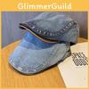 Denim Cap Stylish With Sun Protection For Hip Hop Style Fashion Gift Breathable