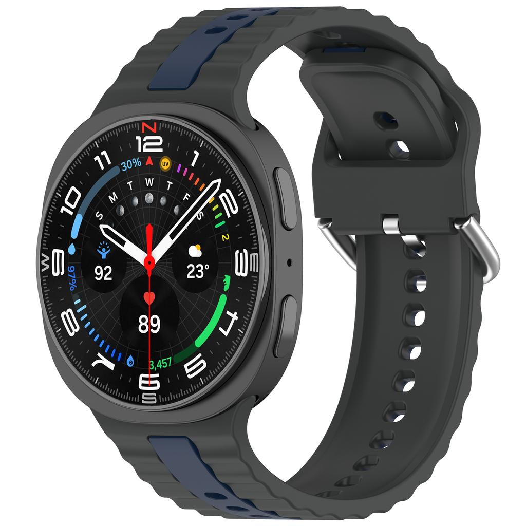 Оригинальный силиконовый ремешок для Samsung Galaxy Watch 8 Classic 46 мм Спортивный ремешок для Galaxy Watch 8 40 мм 44 мм Без зазоров Аксессуары