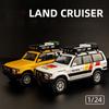 1/24 TOYOTA Land Cruiser LC80 внедорожник литой миниатюрный автомобиль металлический масштаб модель автомобиля звук и свет детская игрушечная коллекционная машина
