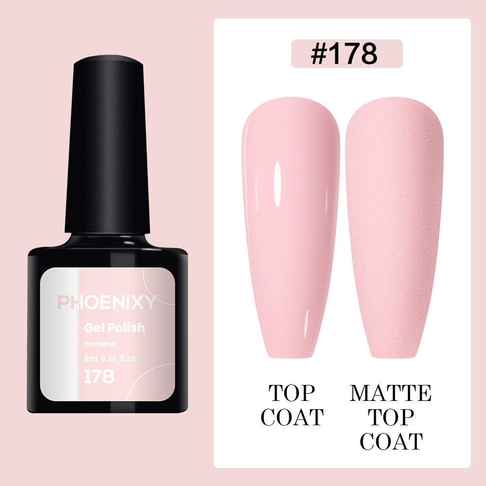 PHOENIXY, 50 шт., гель-лак для ногтей, долговечный гель-лак, верхнее базовое покрытие, полуперманентный гель-лак, дизайн ногтей «сделай сам»