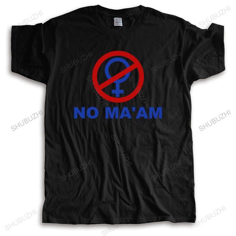 Summer Fashion NO MAAM funny bundy joke parody party Mens Cotton TShirt ONeck Style HipHop Tops Tees cotton tshirt for boys