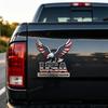 США Вера, Семья и Свобода Металлический Эмблема, Орел и Буквы США Патриотическое Издание 3D Металлическая Автомобильная Эмблема, 250-летие Красно-Синий Флаг Авто Наклейка для
