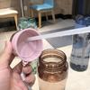 Бутылка с трубочкой 580 мл, герметичная, большая емкость, портативная, гарантирует, что вы пьете достаточно воды, кувшин для питья в спортзале