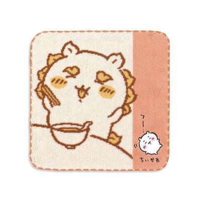 Полотенце Chiikawa Сиса 25 x 25 см Желтое!! Платок, Оранжевый, Дизайн, 41-1370080, Прибл.