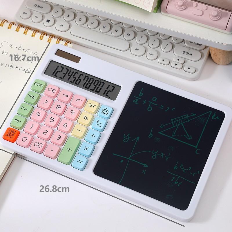 High-Looking Plastic Multi-Functional Handwriting Calculator Tablet Dual-Power Supply Portable Device Model CYP-2208 Private