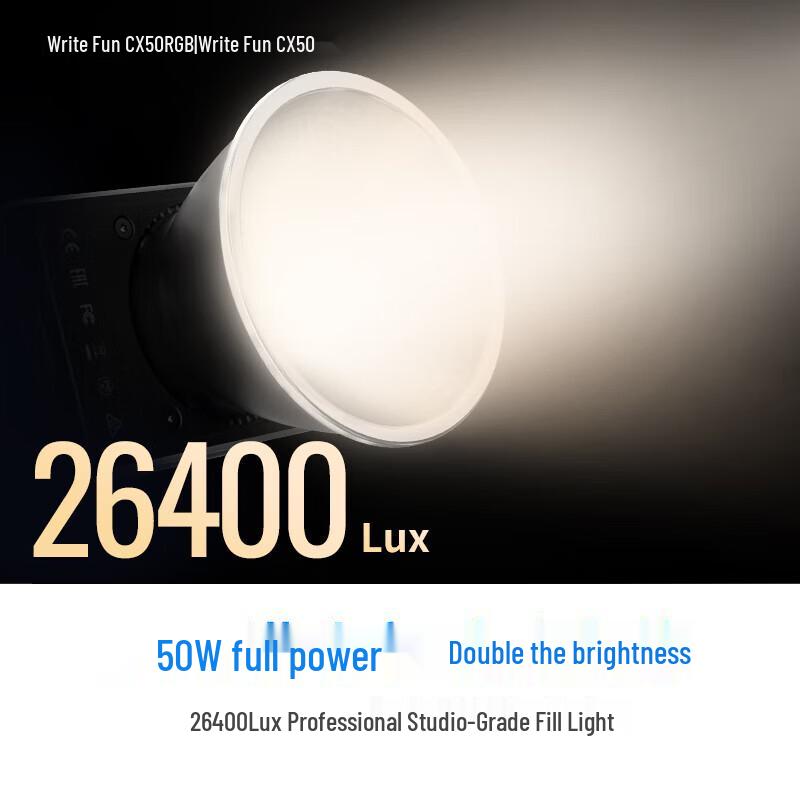 Zhiyun CX50RGB 50 Вт Полноцветный RGB Ручной Светодиодный Заполняющий Свет