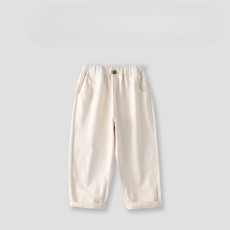 Spring and Autumn Children's Casual Pants Korean Version of Blue Jeans Fashion All-match Boy Pants