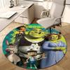 1pc Shrek1 Design Printed Area Round Carpet for Bedroom Living Room Home Decor Rugs Mat Non Slip Mat Rug for Bedside