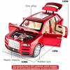 1/24 масштаб, Rolls Cullinan, модель внедорожника, игрушечный автомобиль, игрушечный автомобиль из цинкового сплава со звуком и светом для детей, подарок для мальчиков и девочек
