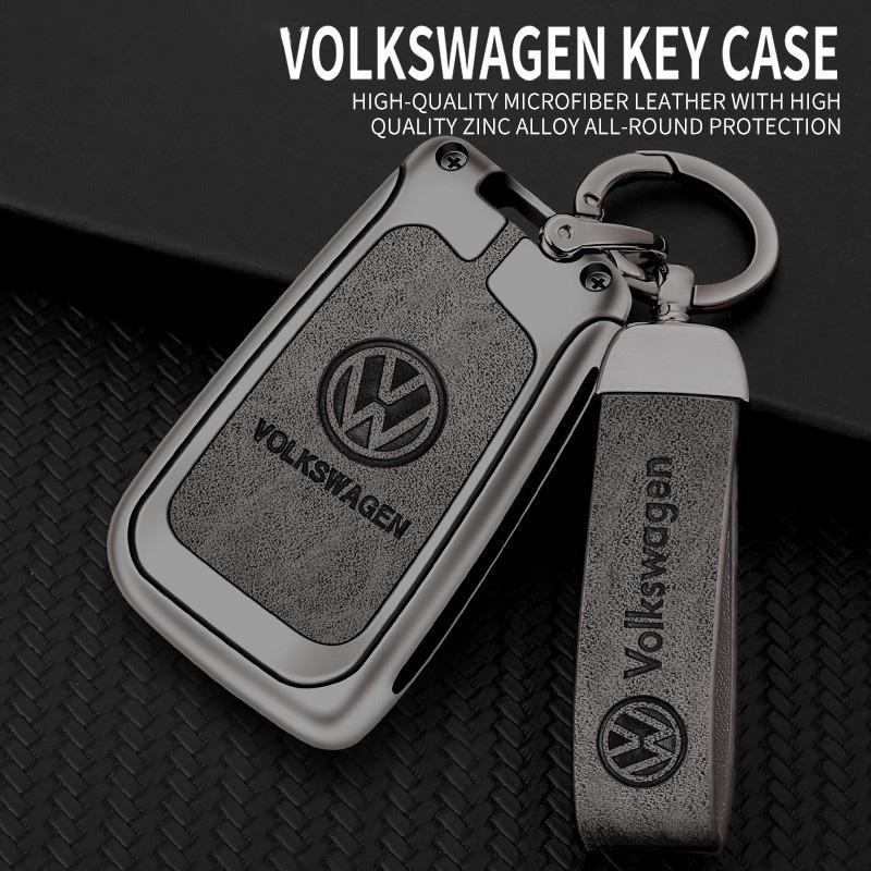 rsq1 Car Remote Key Fob Case Cover Holder Shell Bag For Volkswagen VW Polo Golf 7 MK7 Tiguan Passat Jetta E-golf Keychain Accessories