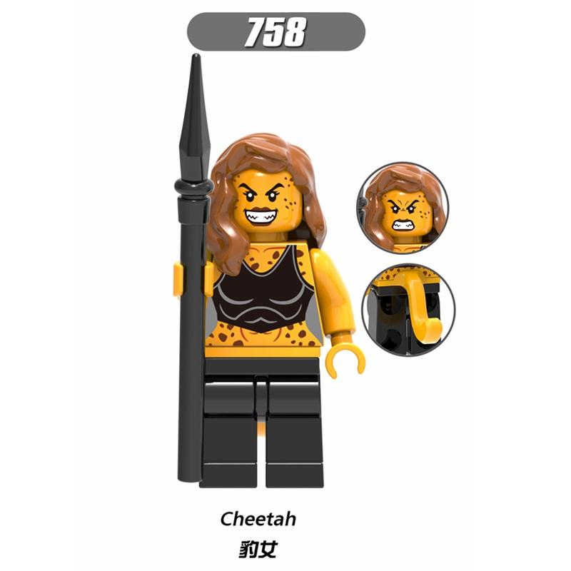 Минифигурки DC Super Heroes Бэтмен Супермен Аквамен Чудо-Женщина Лига Справедливости Строительные Блоки Игрушки