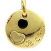Altesse [G2316] - Gold Plated Pendant 'I Love You'