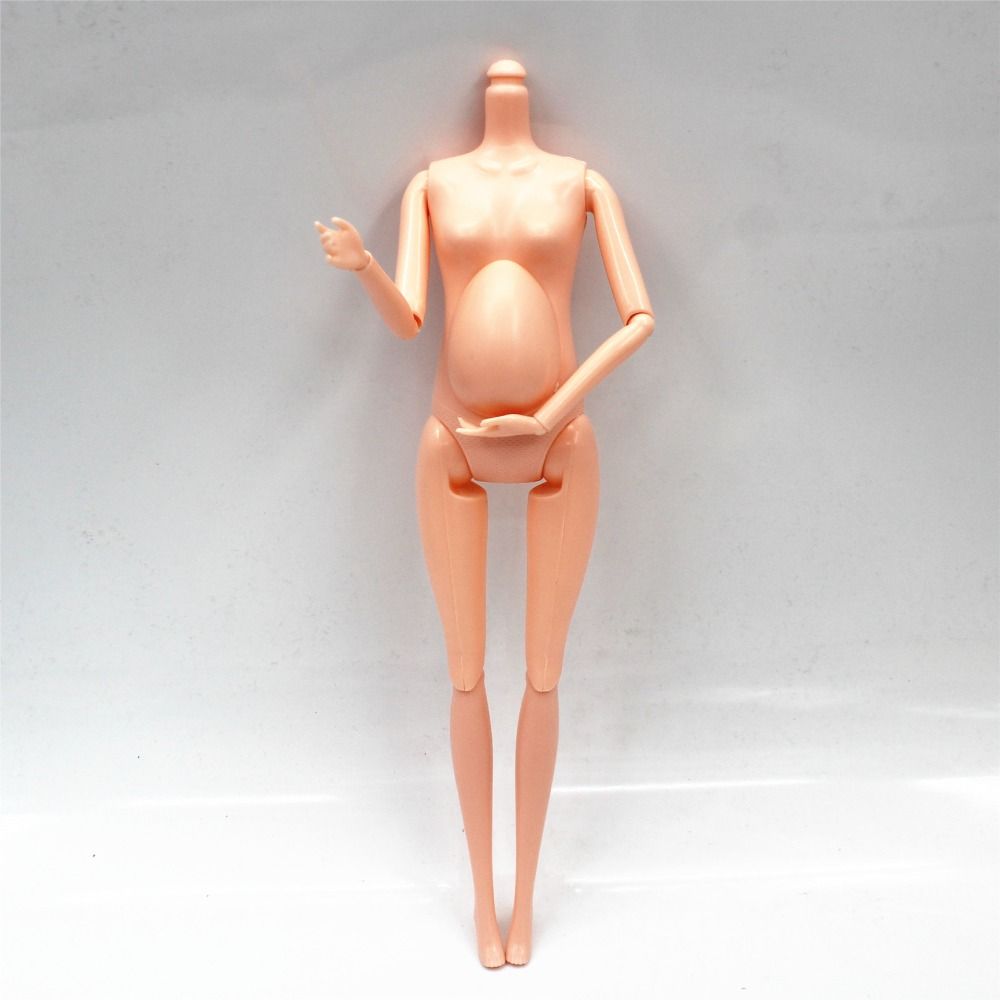 Adjustable Jointed Nude BJD Dolls Without Head DIY Movable Girl Dolls Body Girl Toys