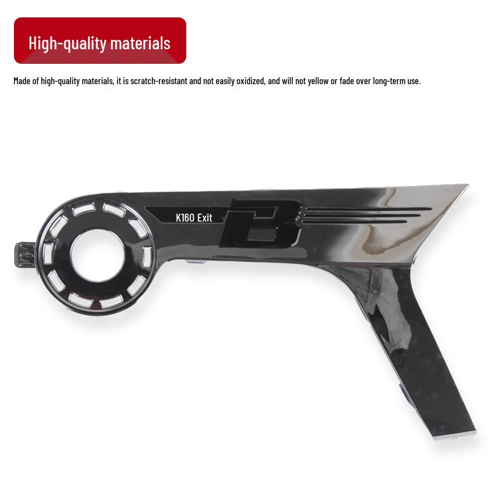 Набор хромированных декоративных накладок с эмблемой для BMW K1600B (Лево право)