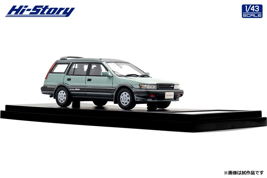INTERALLIED Hi Story Scale Toyota SPRINTER CARIB TOURING SPECIAL Avenue Green Готовая модель HS520GR 1/43 AV-II (1988) Тонизирующий,