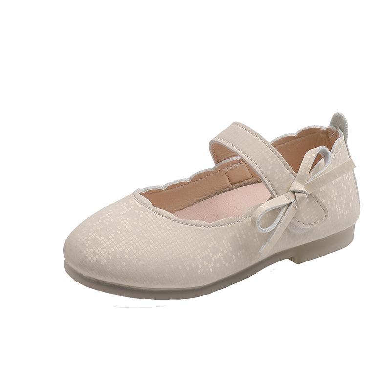 Милые туфли Мэри Джейн для девочек, однотонные, 2024, новые мягкие детские туфли, универсальные нескользящие детские мокасины для вечеринок, свадебных шоу