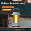2024 New Portable Outdoor Camping Light 10000mAh Large Capacity Battery Stepless Dimming Power Bank Function Tent Ceiling Light