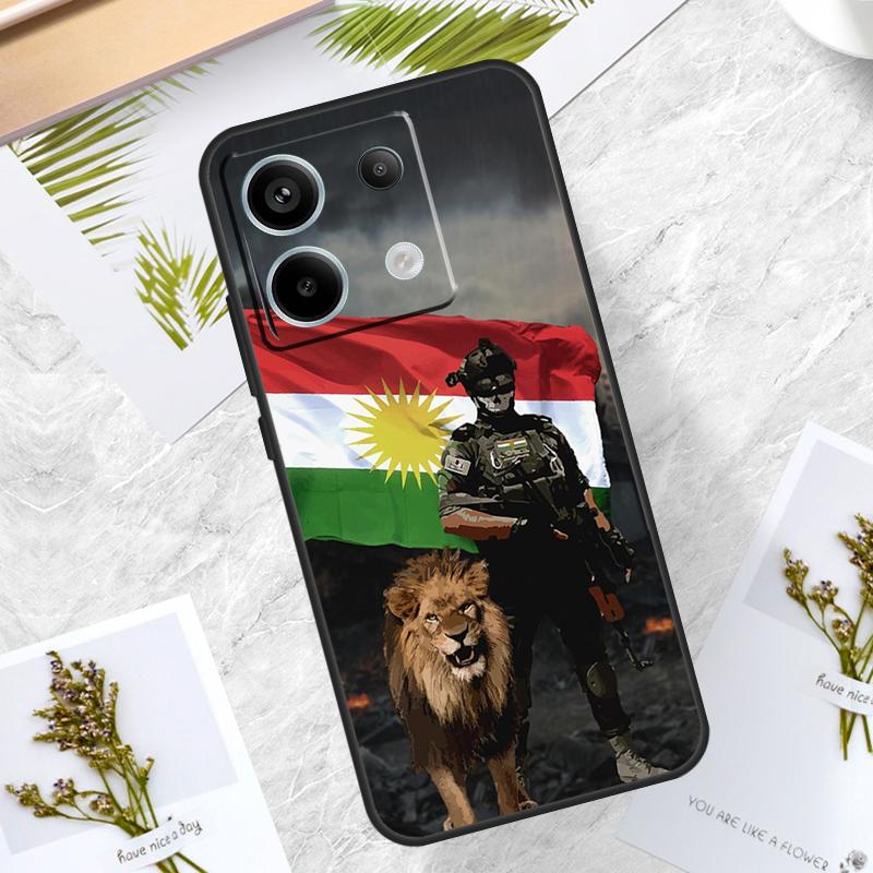 Чехол Флаг Курдистана для Redmi Note 12 9 10 11 13 Pro Plus 9S 10S 11S 12S Чехол для Redmi 12 10C 12C 13C