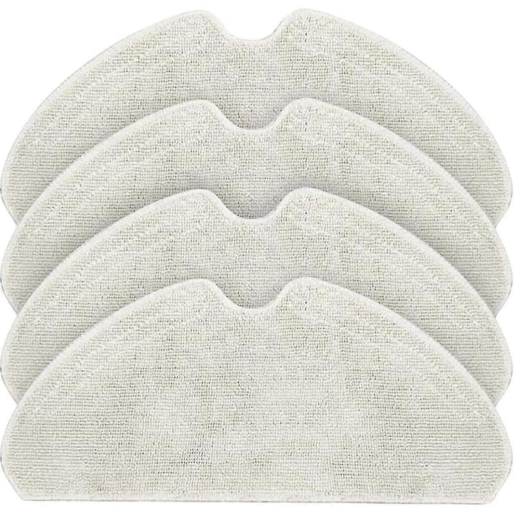 4 Pack Replacement Mop Pads for Dreame D10S, D10S PRO, D9 Max, F9 PRO Robot Vacuum Cleaner, Washable