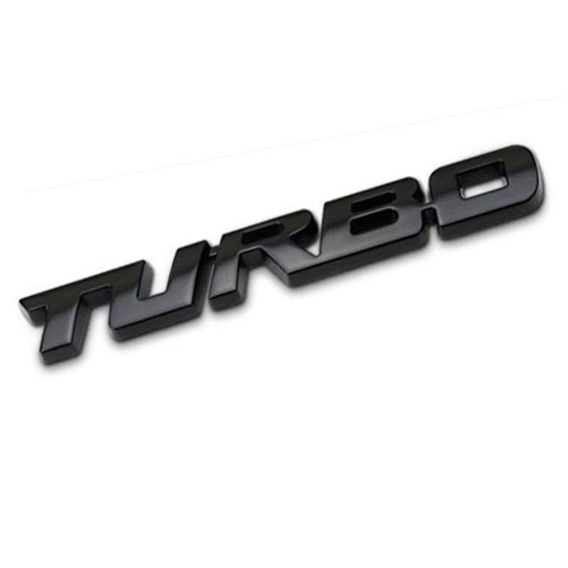 Кузов автомобиля 3D Металлическая эмблема TURBO Значок Наклейка с логотипом для всех аксессуаров для автостайлинга