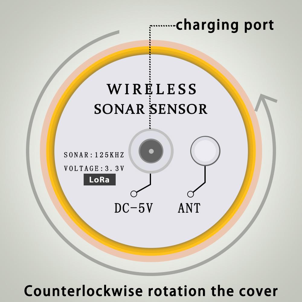 Умный портативный эхолот с проводным датчиком, комплект для эхолота для каяка, портативный эхолот с ЖК-дисплеем для каяка, лодки, подледной рыбалки