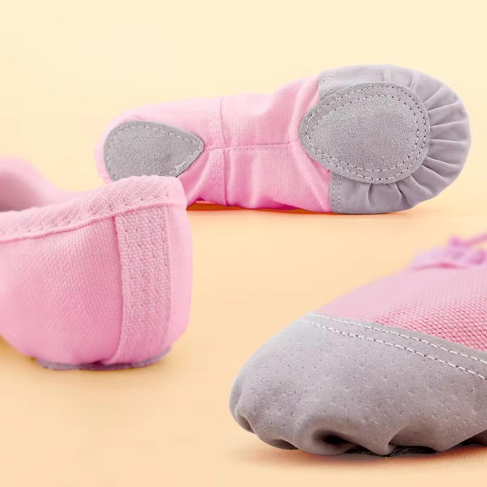 5 цветов Балетные туфли Мягкая подошва Взрослые танцевальные тапочки Туфли балерины Балетный танцор