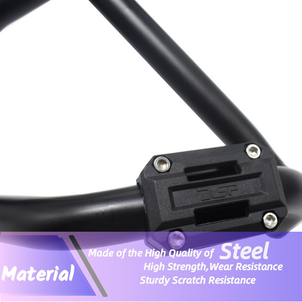 Motorcycle Crash Bars For Kawasaki Ninja 400 250 2018-2025 Ninja400 Ninja500 Engine Protection Guard Bumper Protector Accessorie
