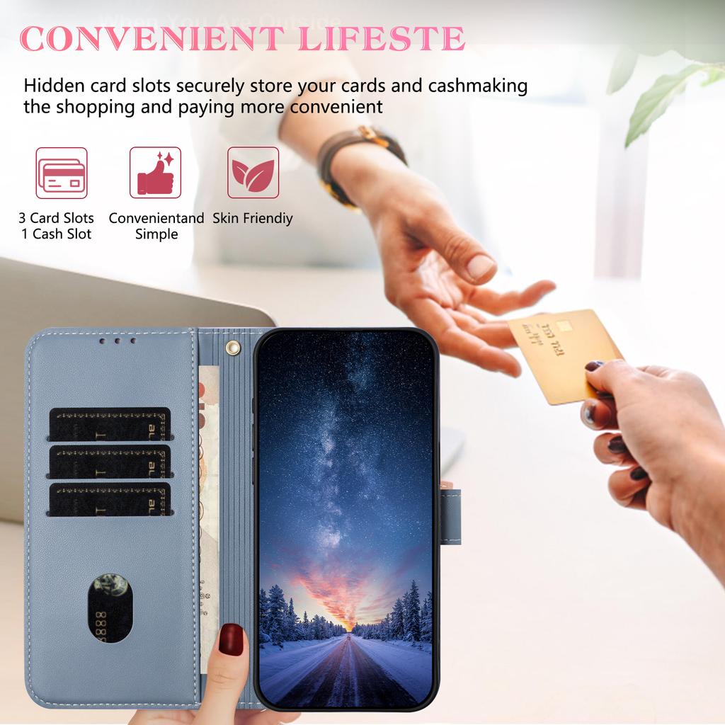 For Huawei Nova 14 Pro 5G Case Bowknot Decor Wallet Leather Phone Cover with Wrist Strap