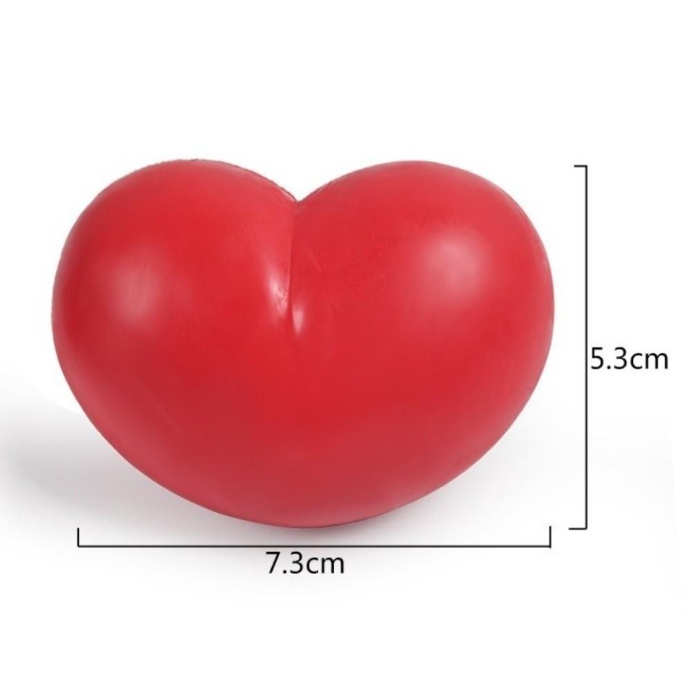Funny Love Shape Squeeze Stress Toy Soft Decompression Plaything for Desk Ornament