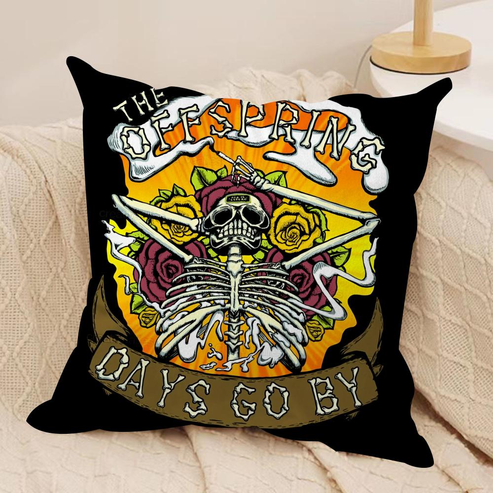 The OOffspring Cushion Cover Soft Plush Fabric DoubleSided Printed Cushion Covers for All Seasons Home Decor