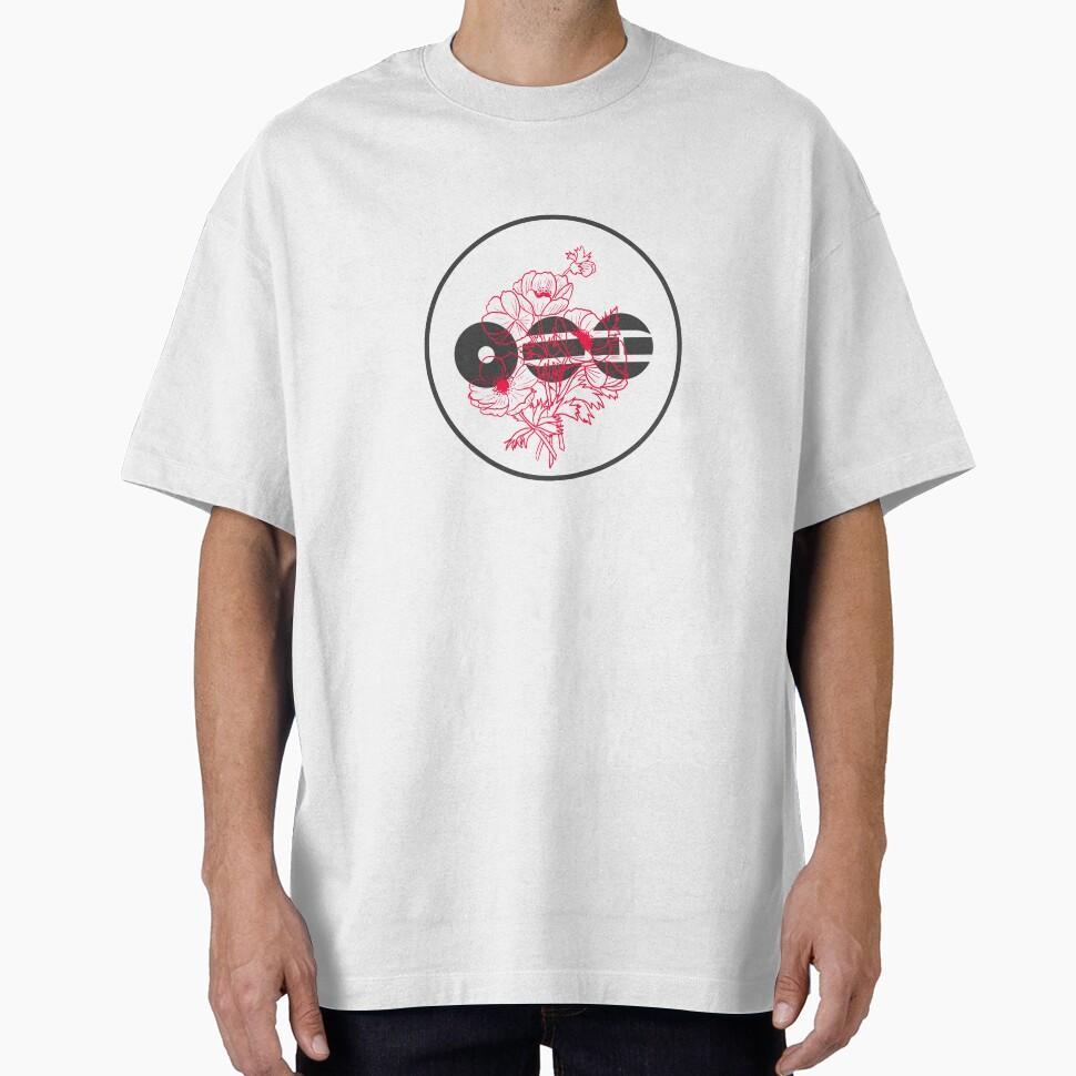 BTS Arirang w/ red flowers Oversized T-Shirt