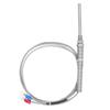 304 Stainless Steel K Type Thermocouple with Insulation Thermocouple Sensor  Temperature Gauge
