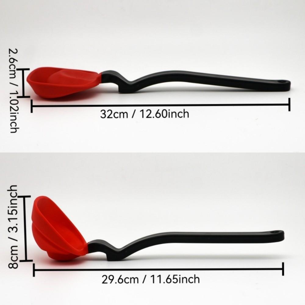 Anti Scalding Silicone Spatula Multifunctional Cooking Utensils Tool Restaurant