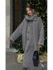 INS Spring Women's Elegant Knit Coat with Scarf