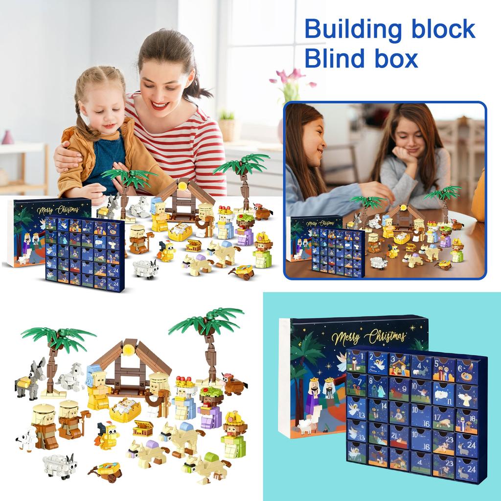 3D 1 PC Christmas Building Toy