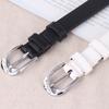 Women Waist Belts Fashion High Quality Trouser Belt Solid Vintage Pin Buckle Ladies Strap PU Leather Trend White Belt