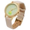 Watch Analog Leather Strap Animal Watch Parakeet Fluffy Ivory [Fieldwork] Women's JN035-1