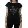 Womens/Ladies Spider-Man Web Crouch Cotton T-Shirt